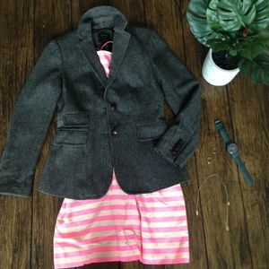 J. Crew Hacking Blazer in Charcoal